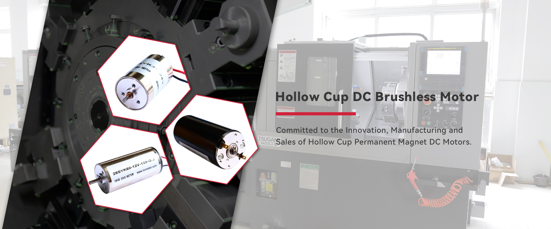 Hersteller von bürstenlosen Gleichstrommotoren mit hohlem Becher in China